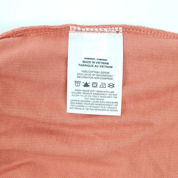 Nike Women's Loose Fit High Rise Jersey Shorts Madder Root DM6728-827 - Picture 11 of 11